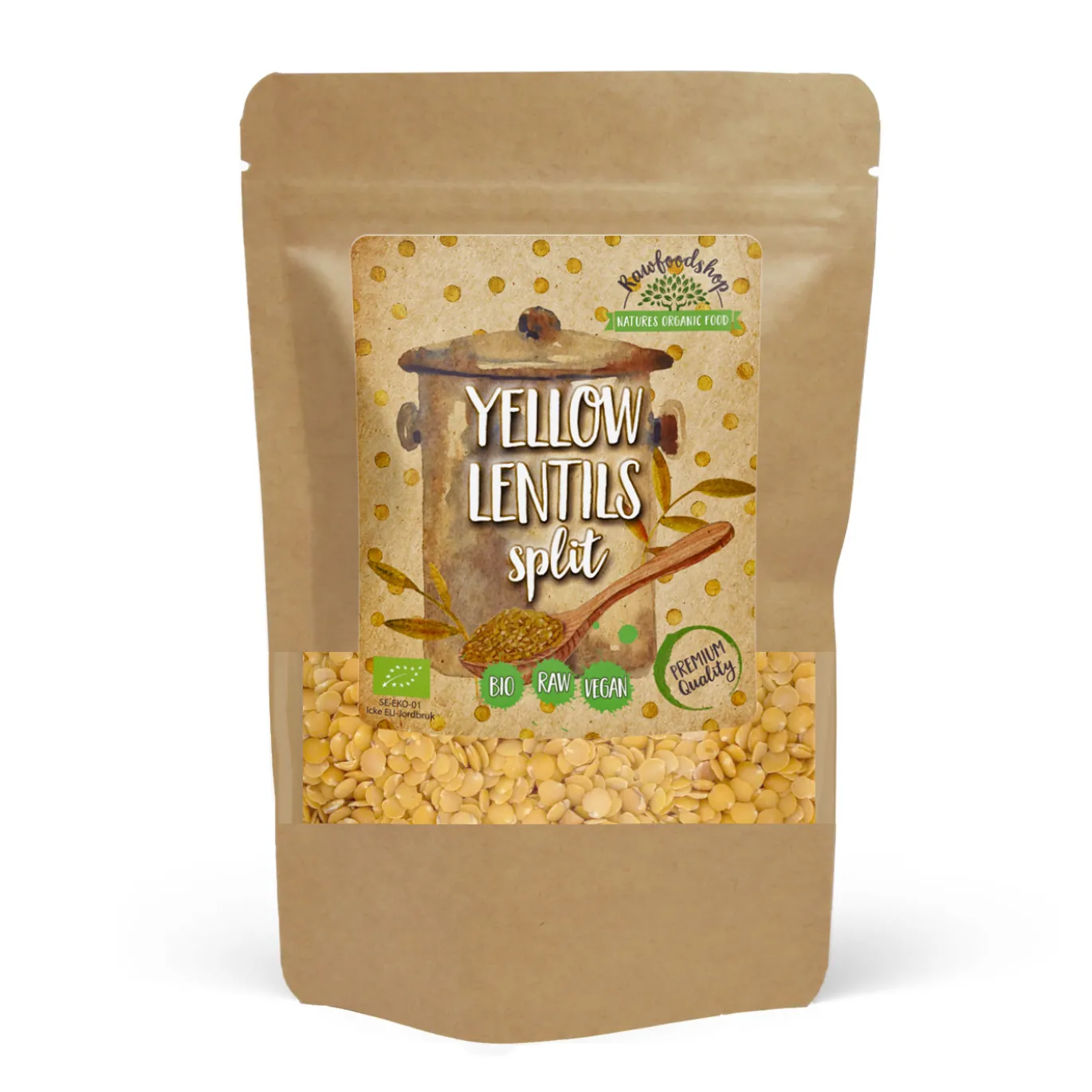 Linser Gula Delade EKO 1kg