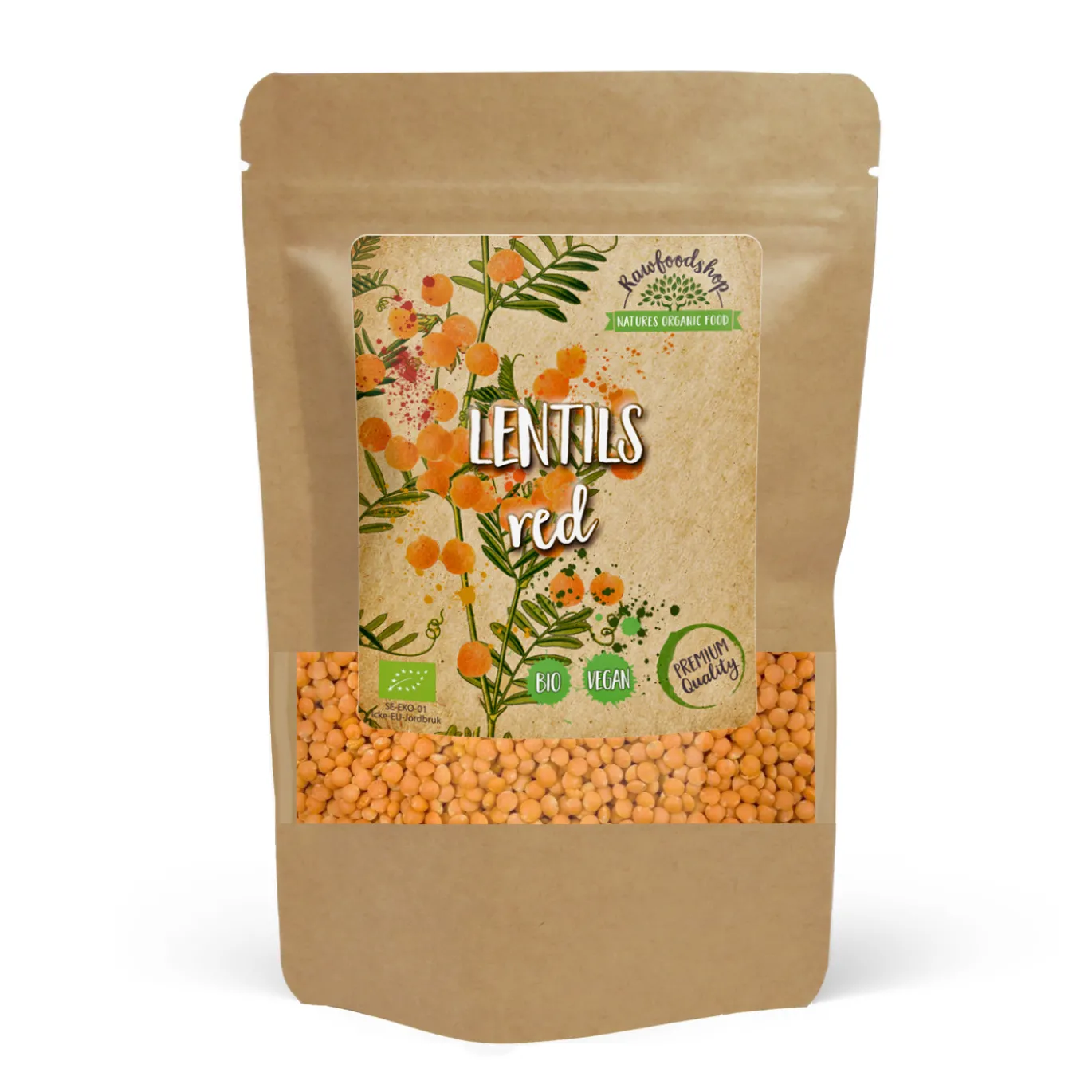 Linser Röda EKO 500g