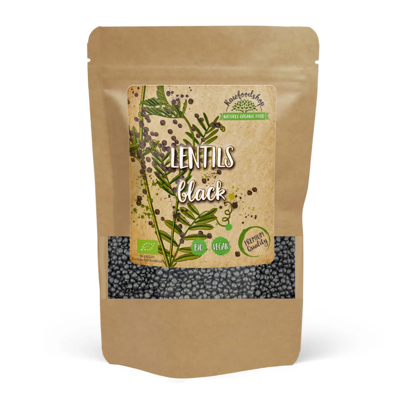 Linser Svarta EKO 500g