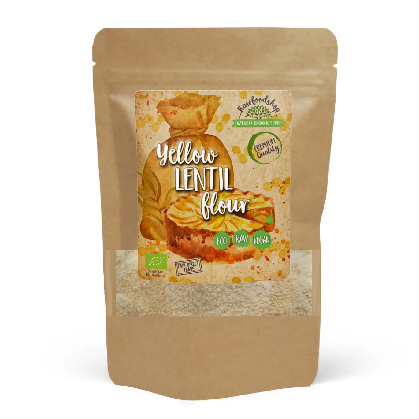 Linsmjöl Gult EKO 500g
