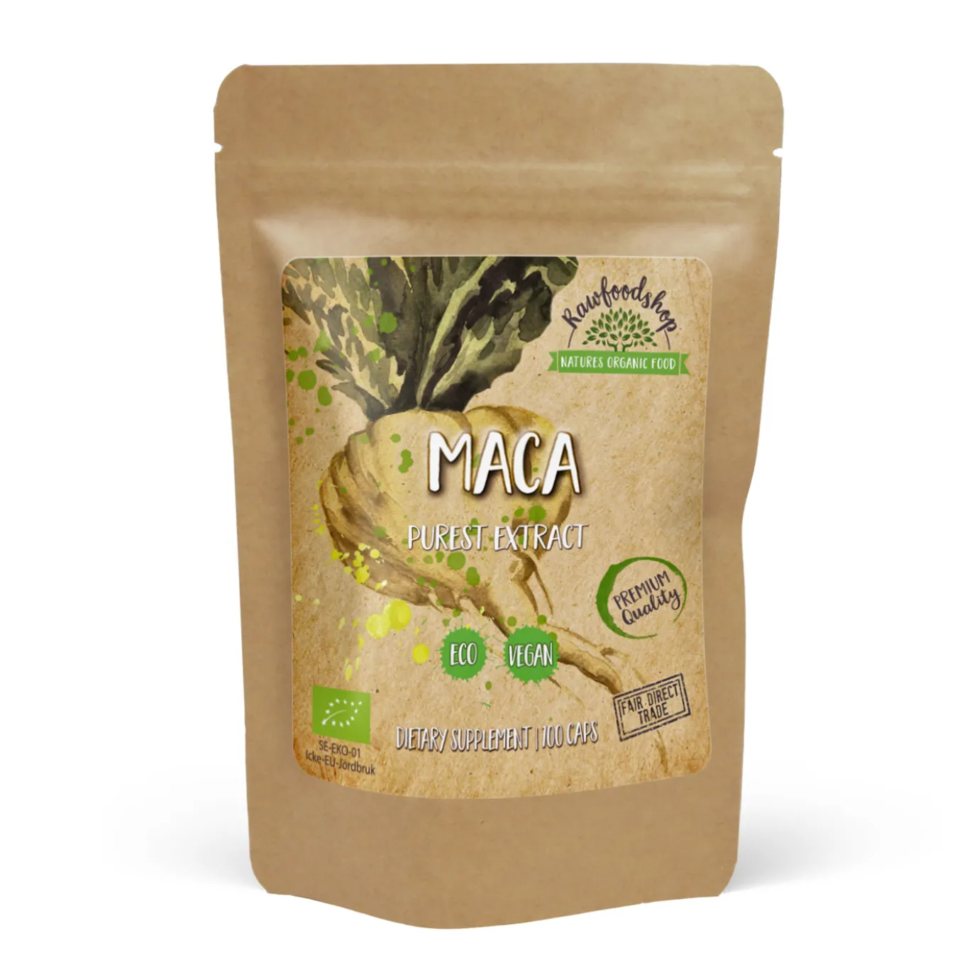 Maca EKO 500mg 100 kapslar