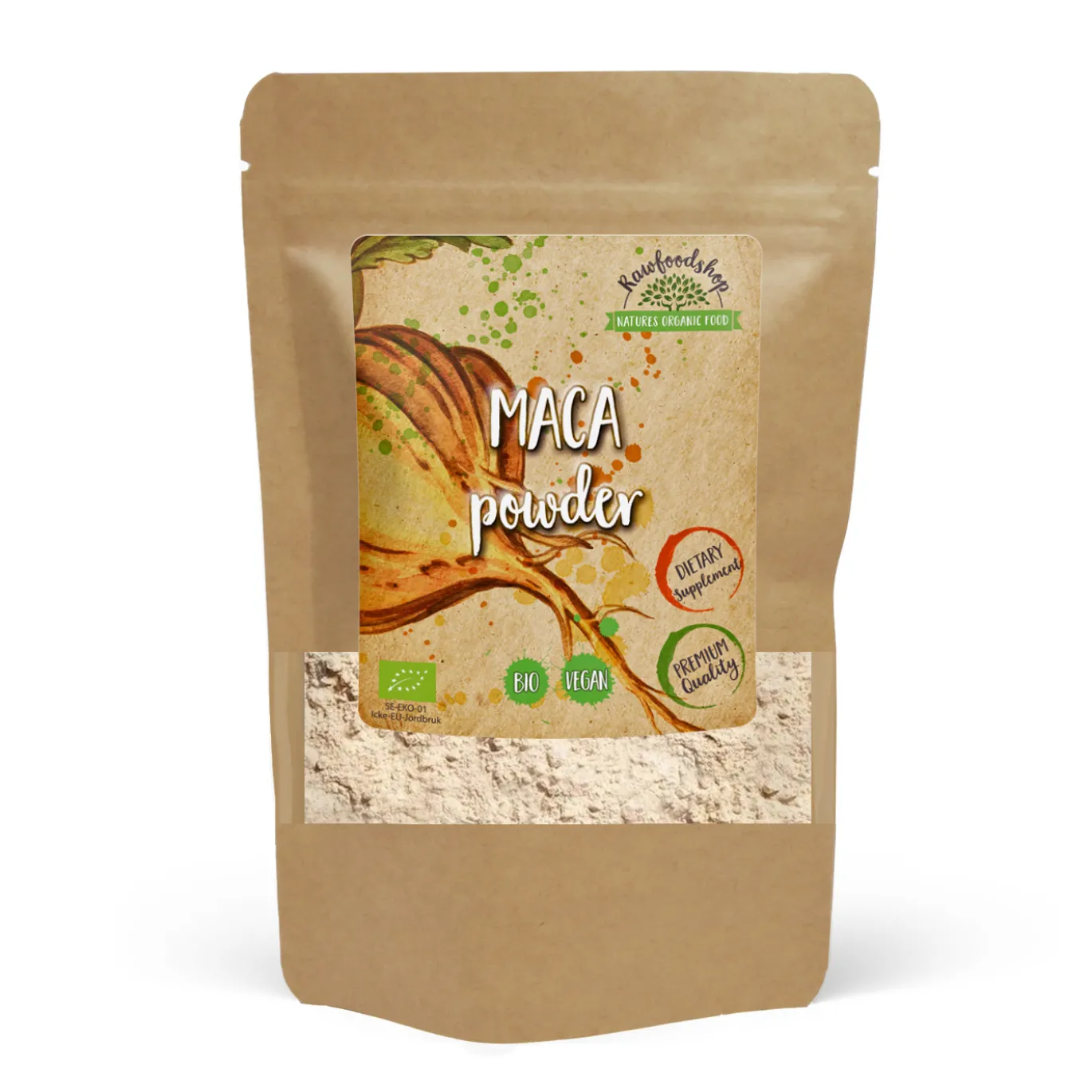 Maca Pulver EKO 125g
