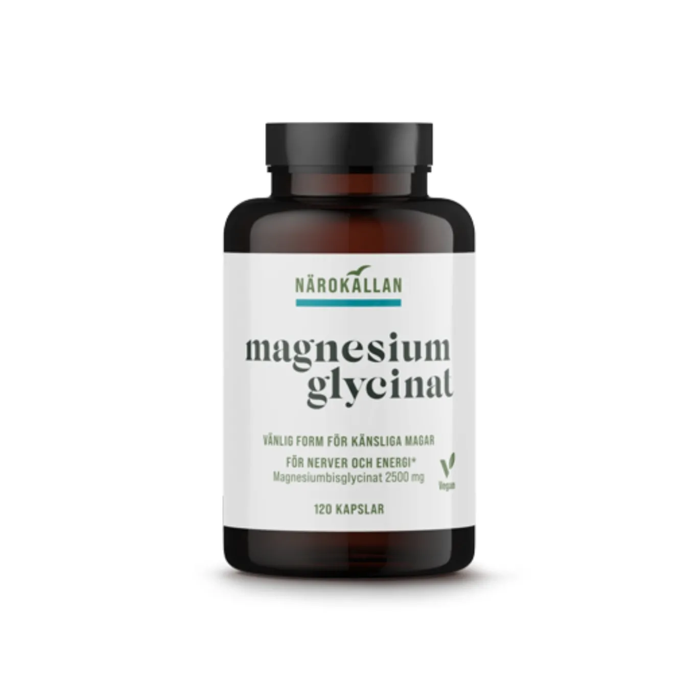 Magnesiumglycinat 120 kapslar