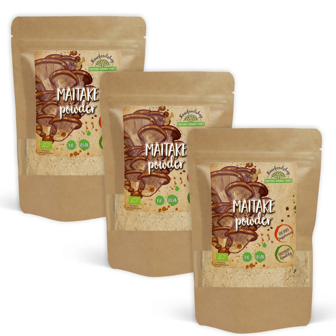 Maitake Pulver EKO 250g x 3 paket