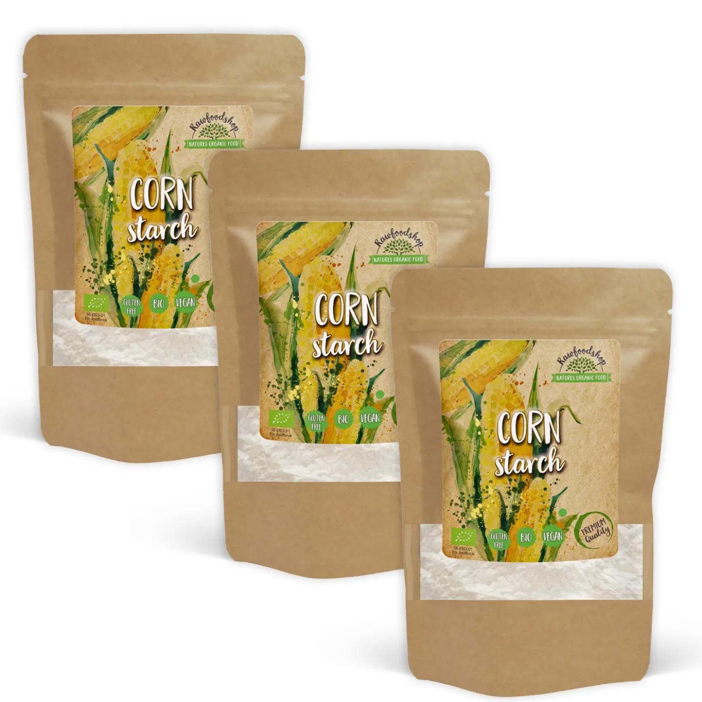 Majsstärkelse EKO 1kg x 3 paket