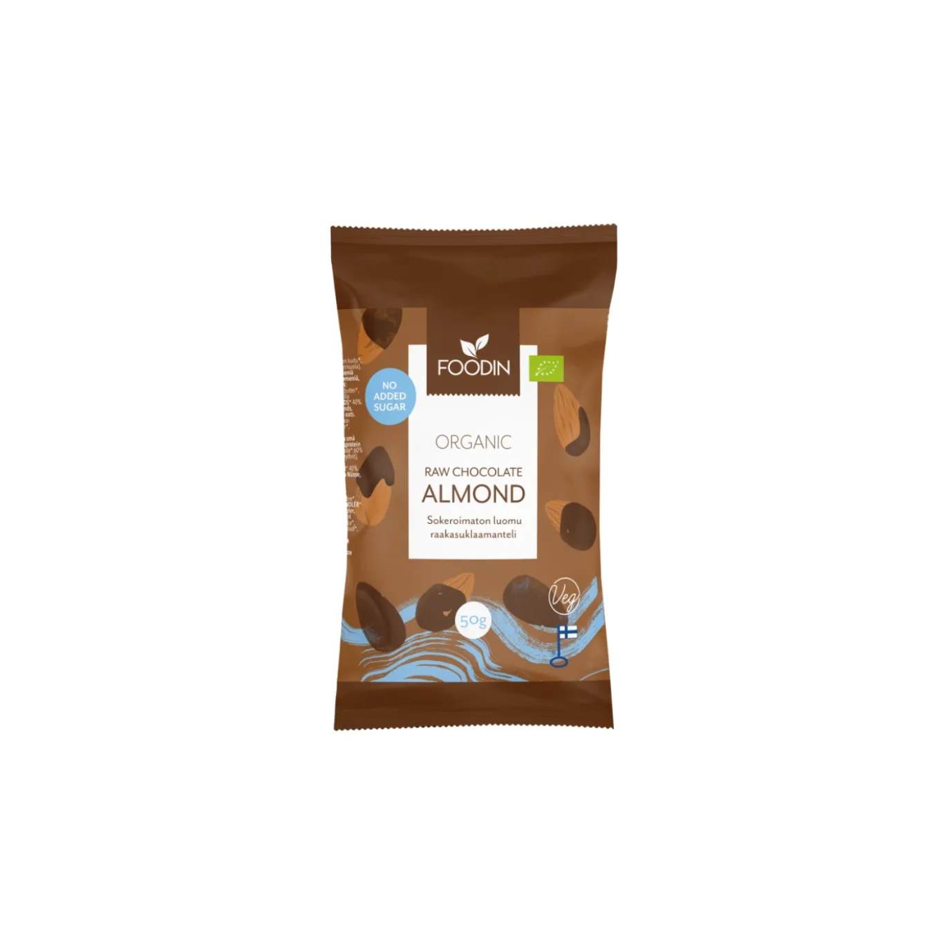 Mandlar i Råchoklad Sockerfri EKO 50g
