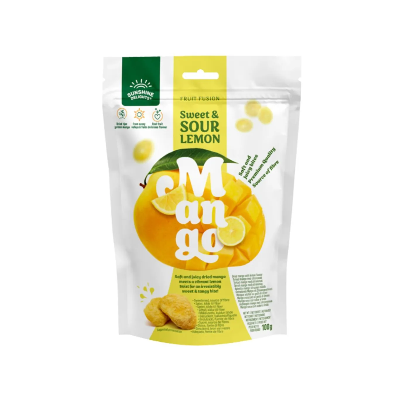 Mango med Citron 100g