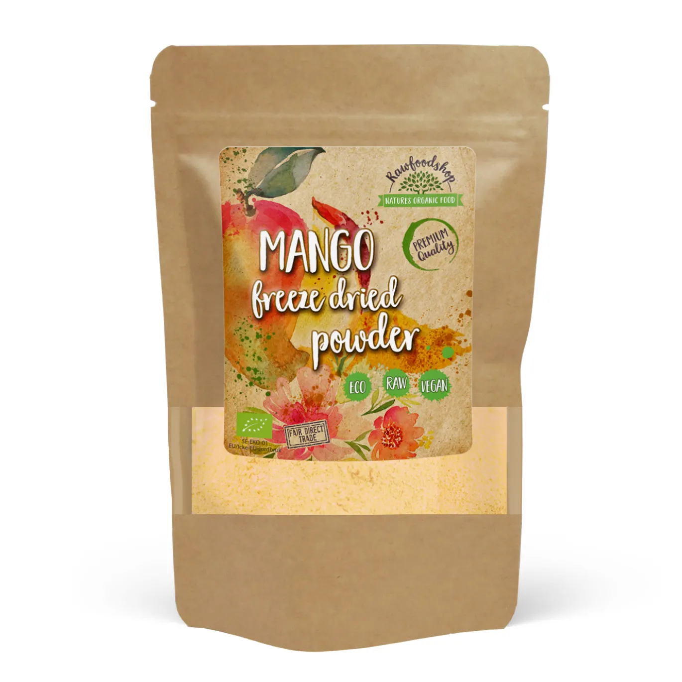 Mangopulver Frystorkat EKO 100g