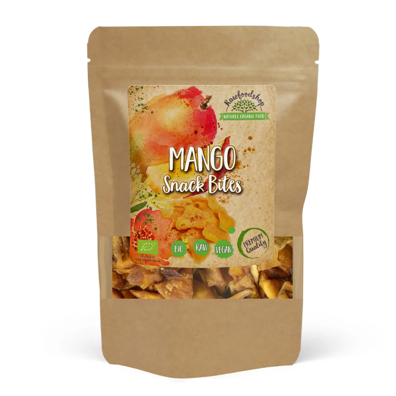 Mango Snacksbitar EKO 100g