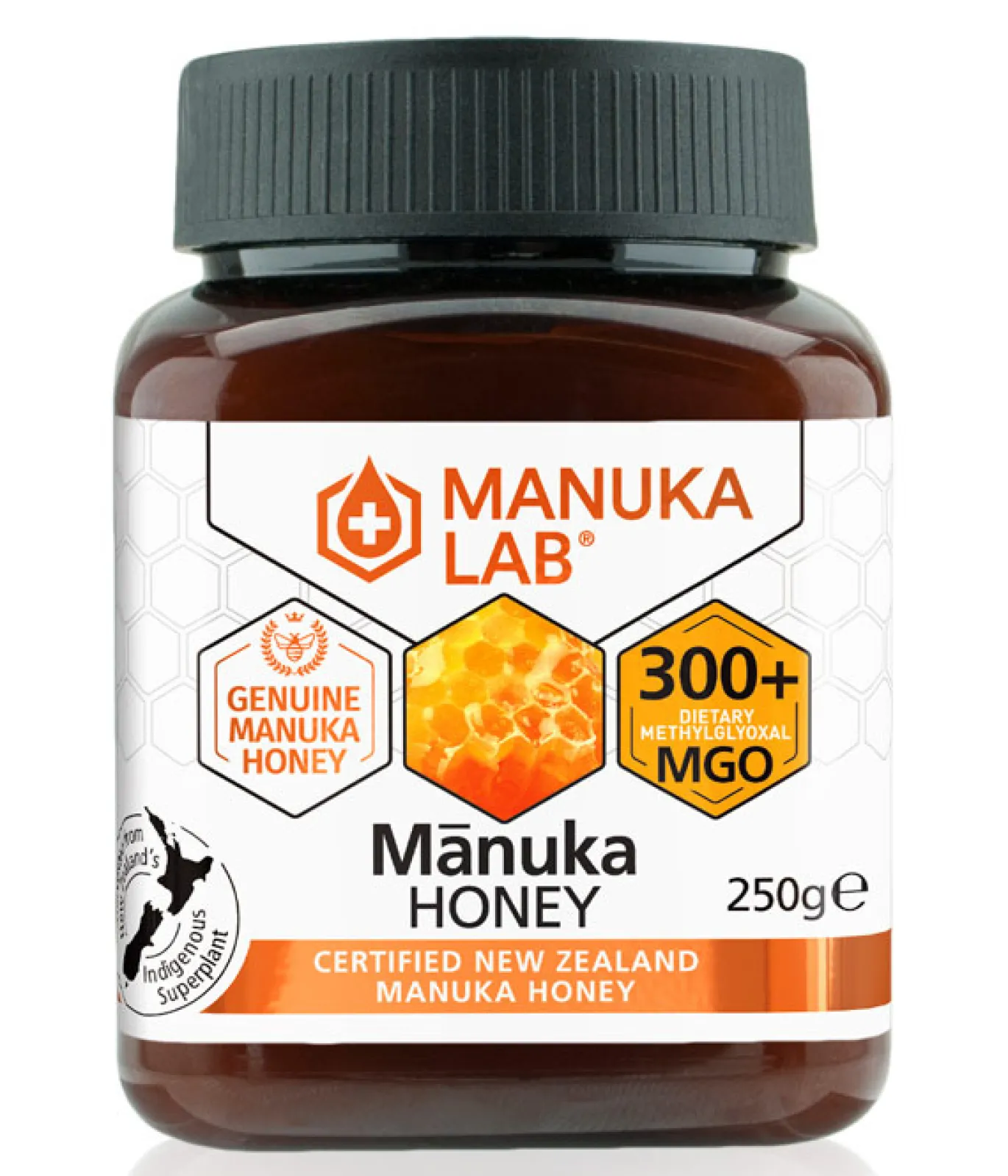 Manuka Lab Manukahonung 300+ MGO 250g