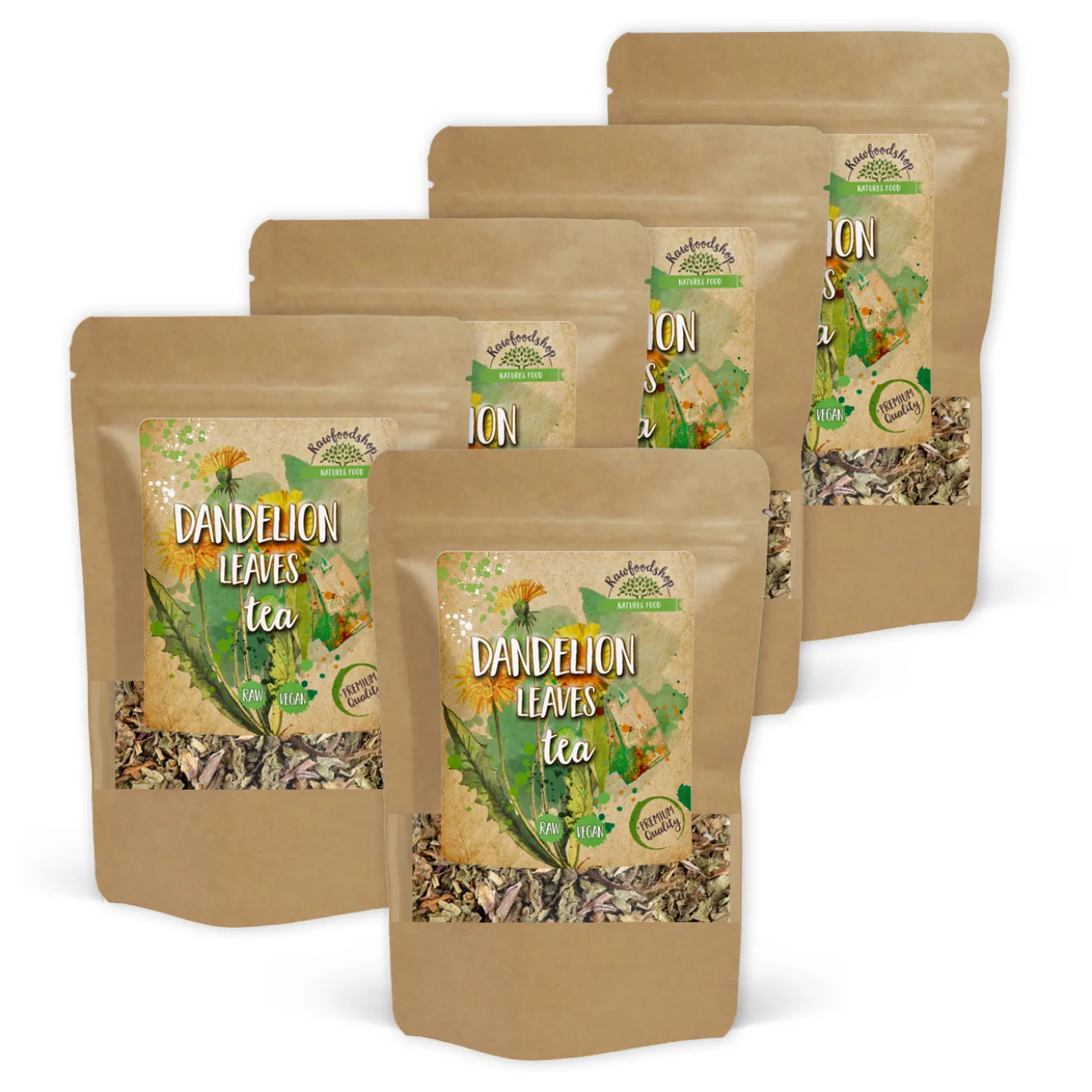 Maskrosblad Te 125g x 5 paket
