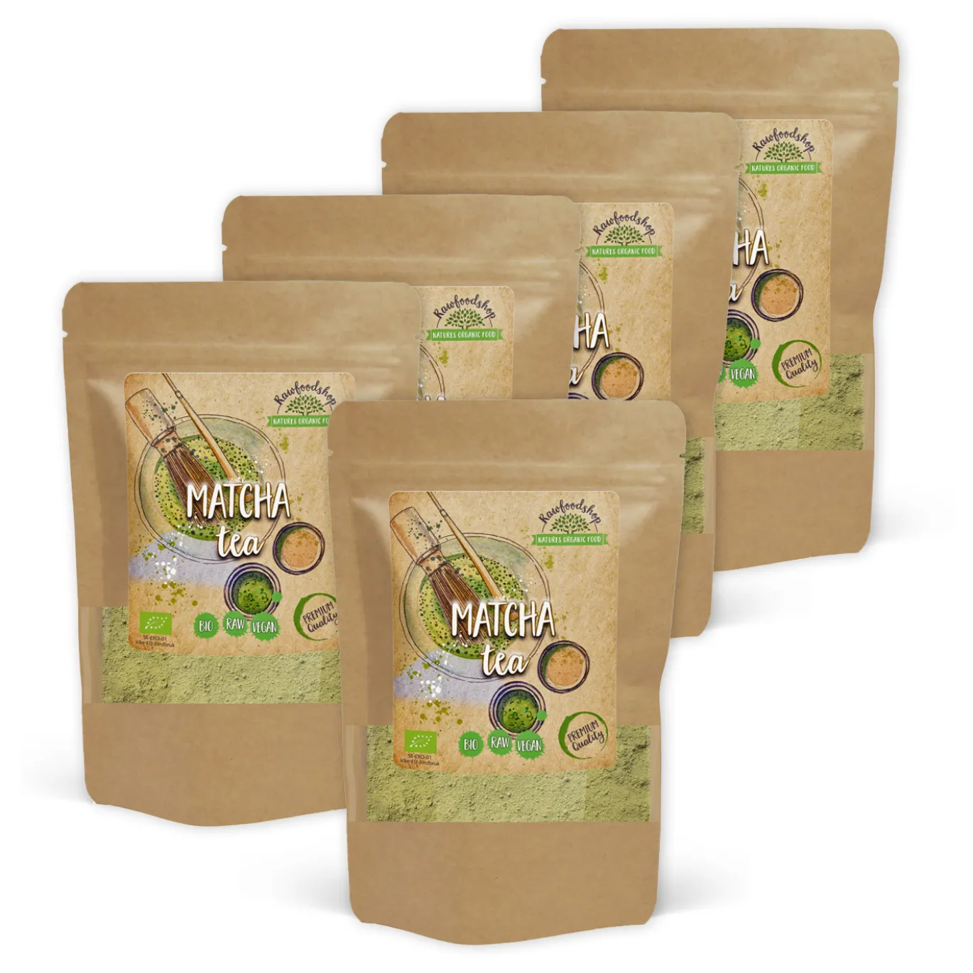 Matcha Te EKO 125g x 5 paket