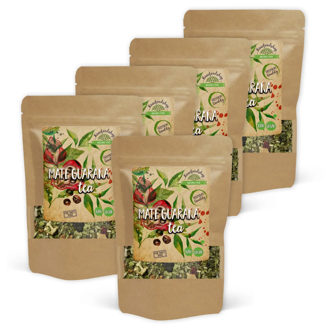 Maté Guarana Te 50g x 5 paket