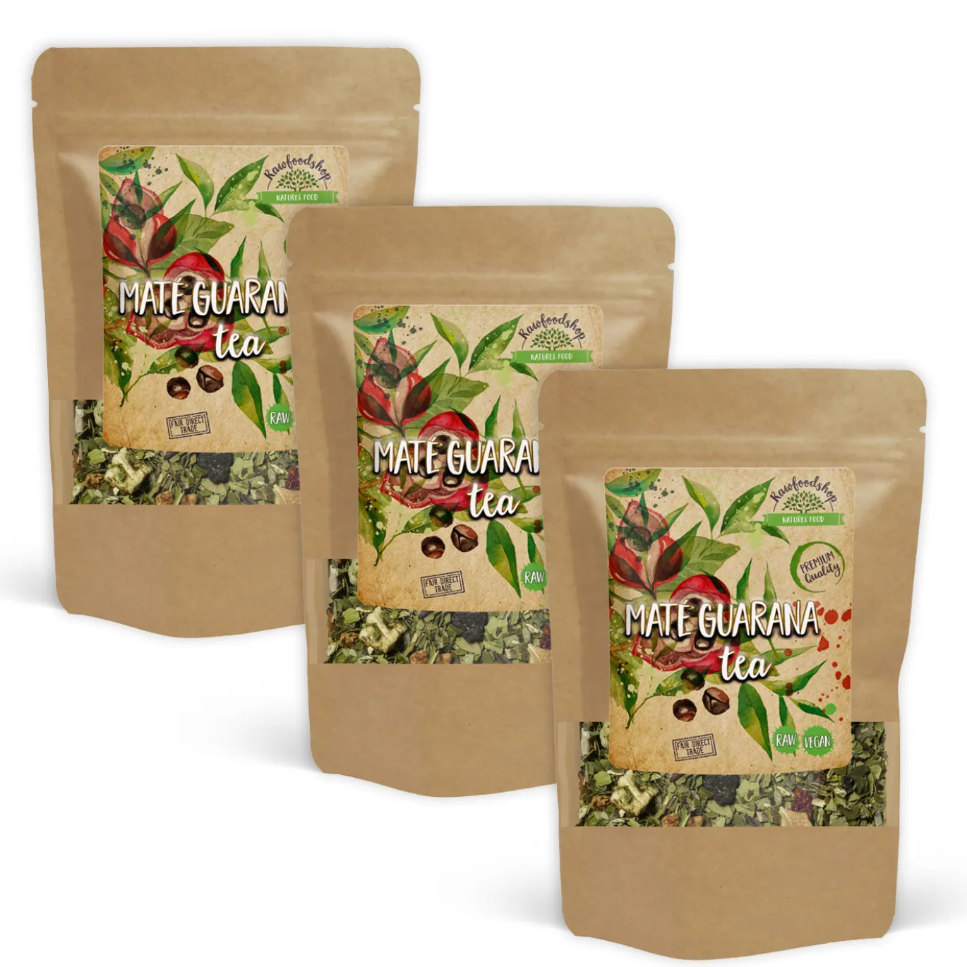 Maté Guarana Te 50g x 3 paket