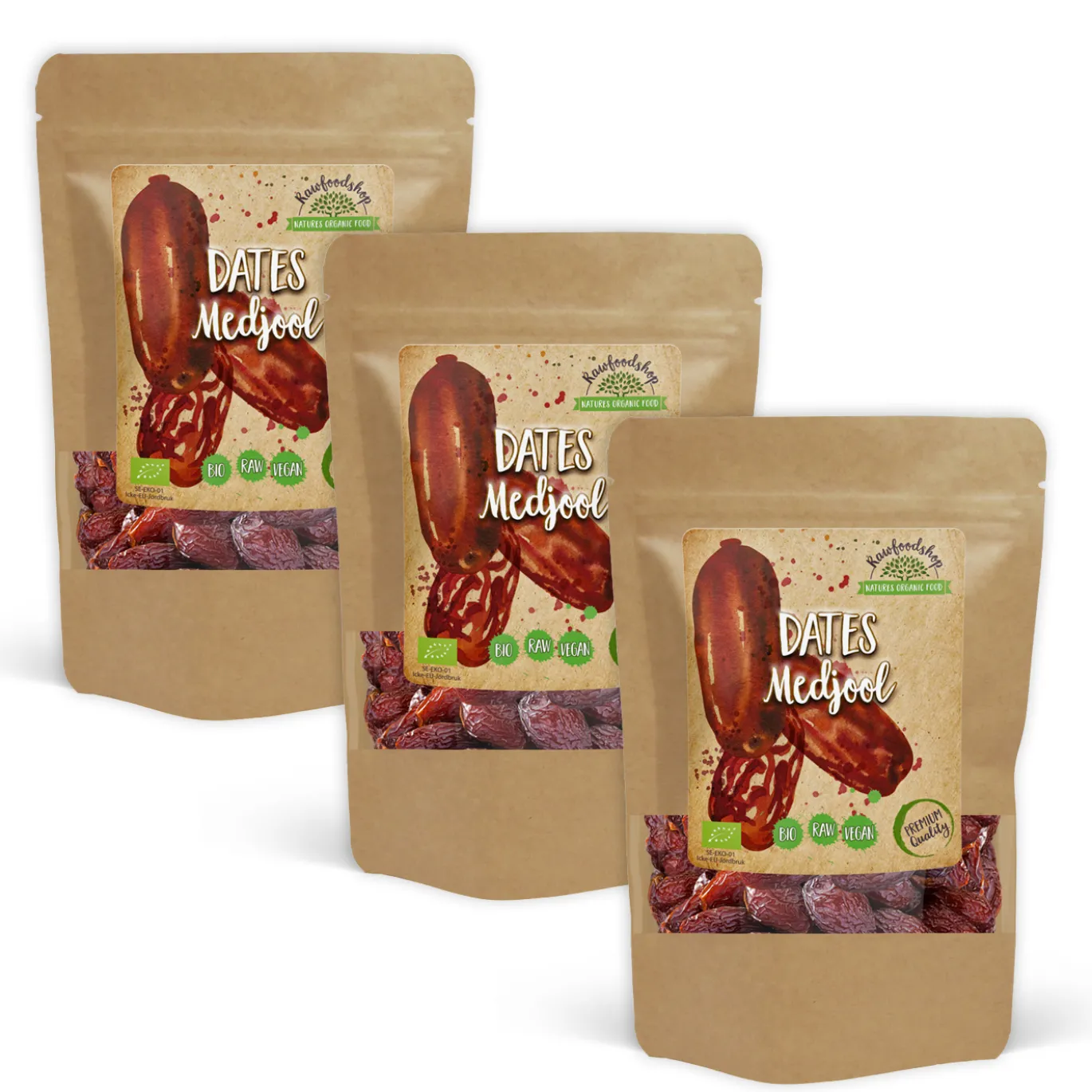 Medjool Dadlar EKO 500g x 3 paket