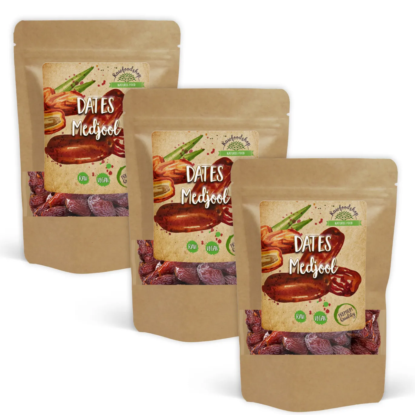 Medjool Dadlar 1kg x 3 paket