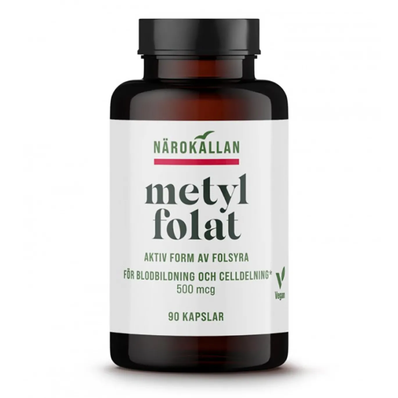Metylfolat 90 kapslar