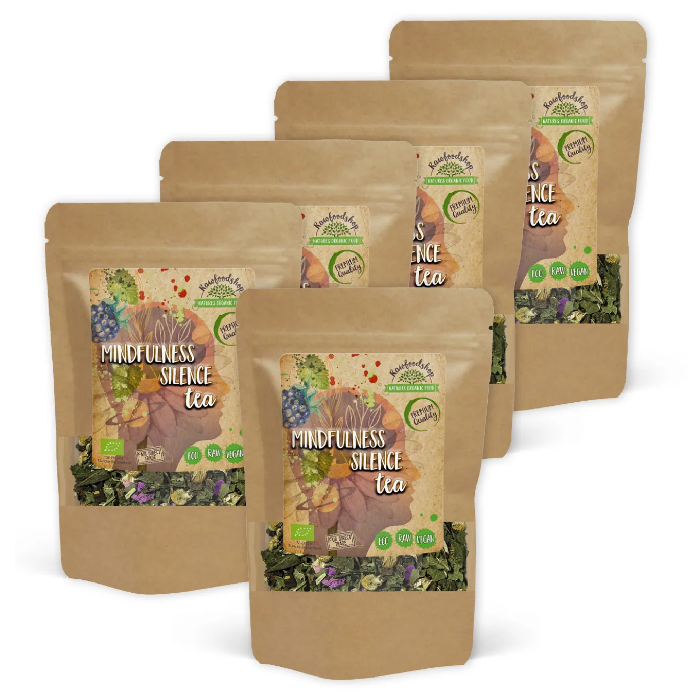 Mindfulness Silence Te EKO 50g x 5 paket