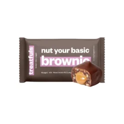 Mörk Brownie med Hasselnötsfyllning EKO 2x20g
