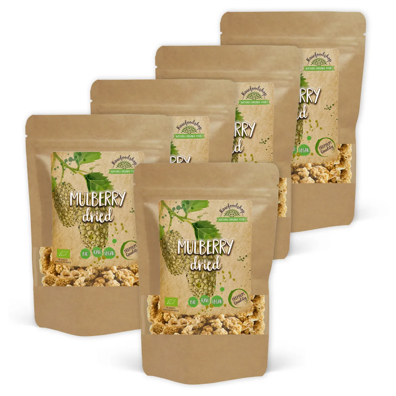 Mullbär EKO 500g x 5 paket