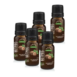 Muskot Eterisk Olja 10ml x 5 flaskor