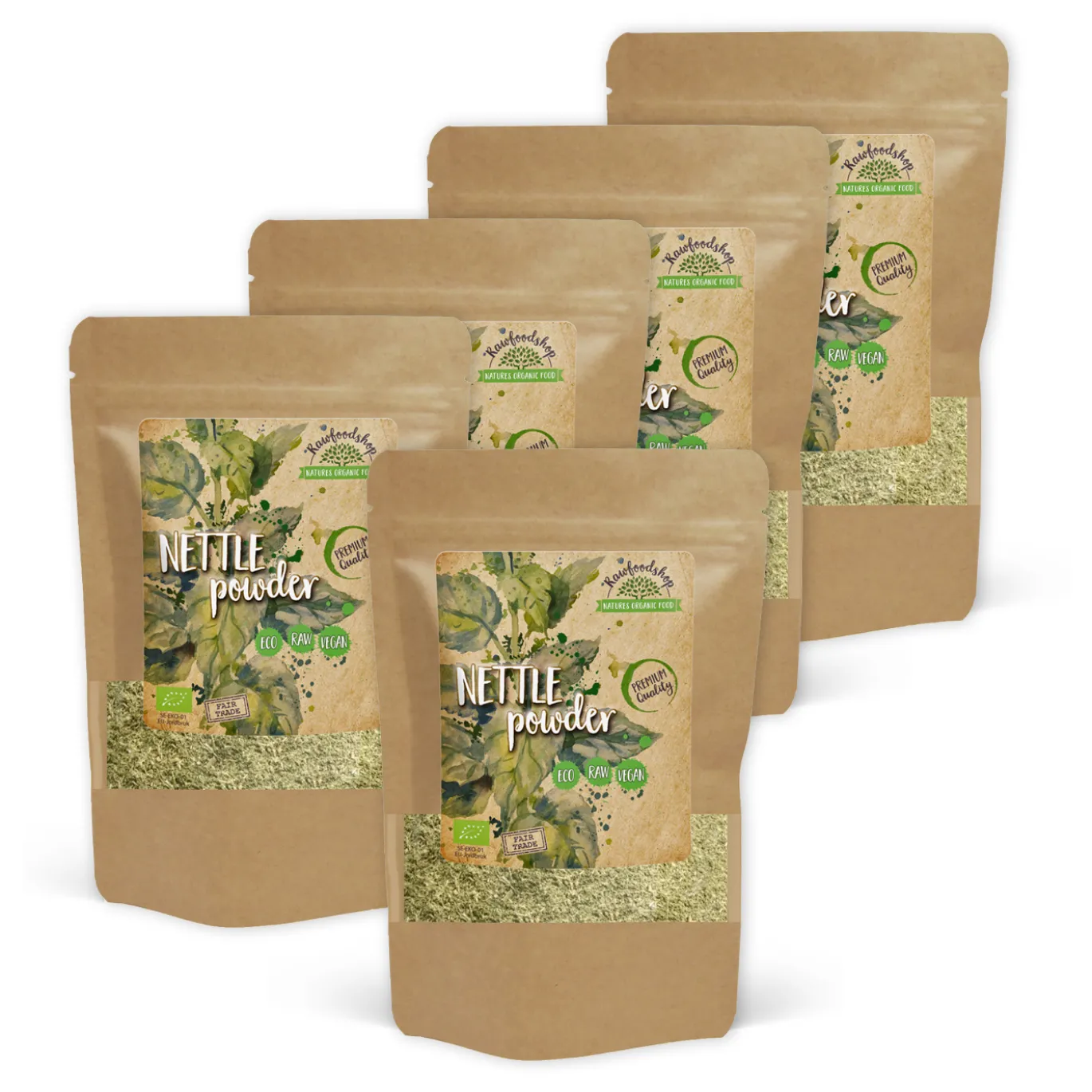Nässelpulver EKO 500g x 5 paket