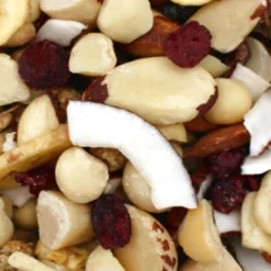Nöt- & Fruktmix Macadamia Tranbär Banan EKO 200g