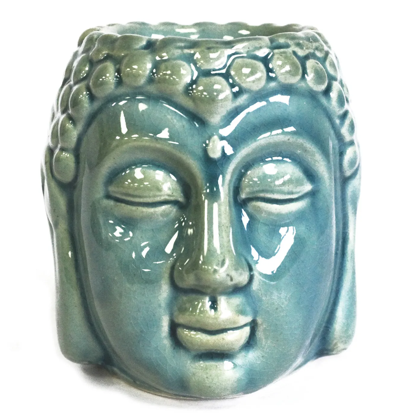 Oljebrännare Buddha Blå
