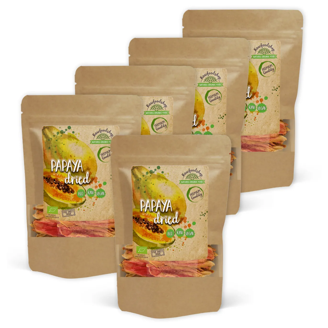Papaya EKO 200g x 5 paket