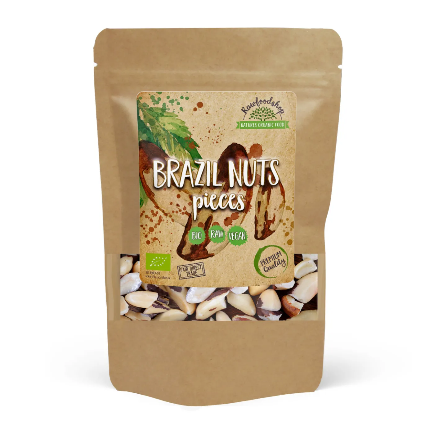 Paranötter Delade Premium RAW EKO 1kg