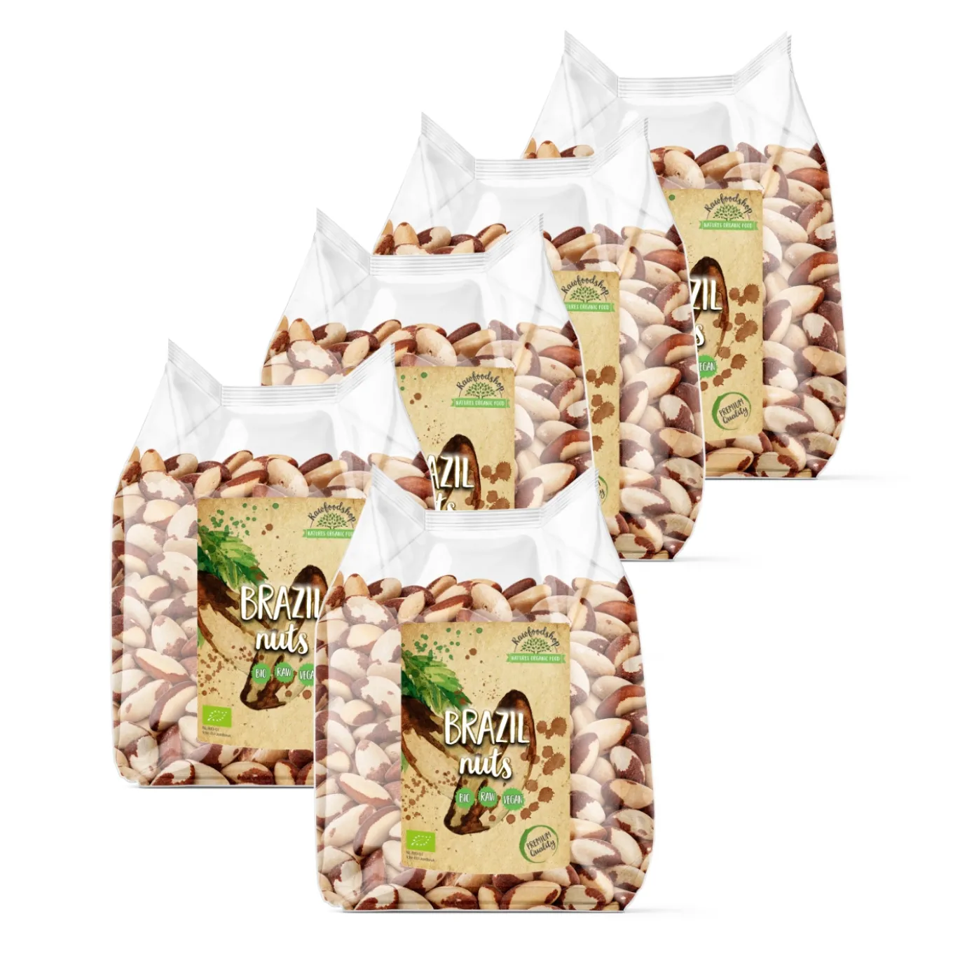 Paranötter Premium RAW EKO 1kg x 5 paket