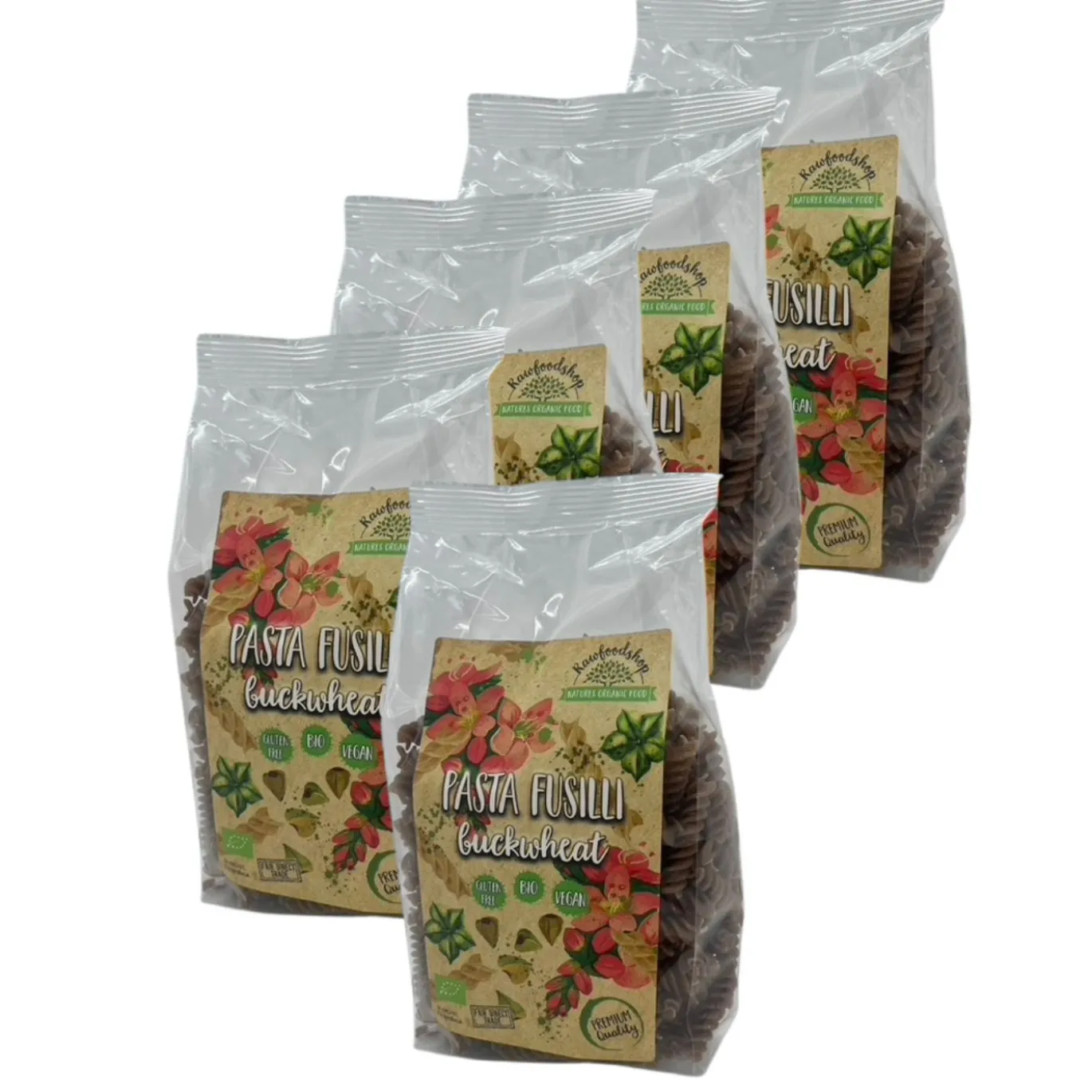 Pasta Bovete Fusilli EKO 250g x 5 paket
