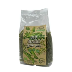 Pasta Gröna Ärtor Casarecce EKO 250g