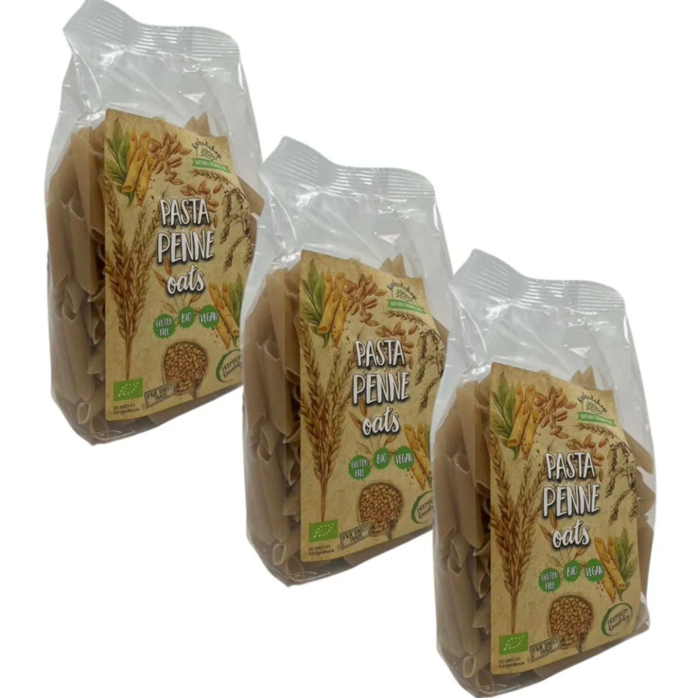 Pasta Havre Penne EKO 250g x 3 paket