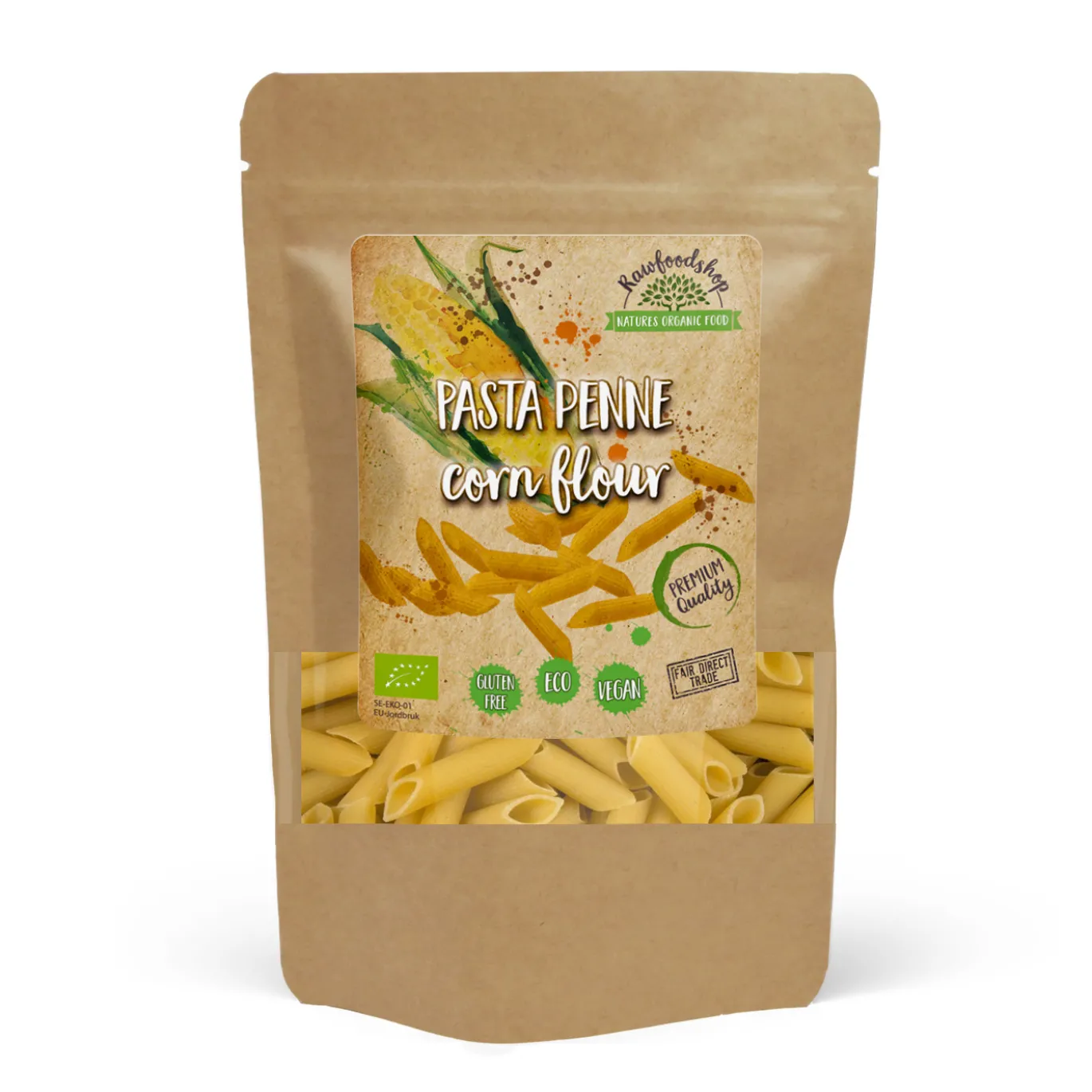Pasta Penne Majsmjöl EKO 250g