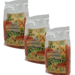 Pasta Röda Linser Casarecce EKO 1kg x 3 paket