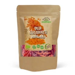 Pasta Strozzapreti Röda linser EKO 250g