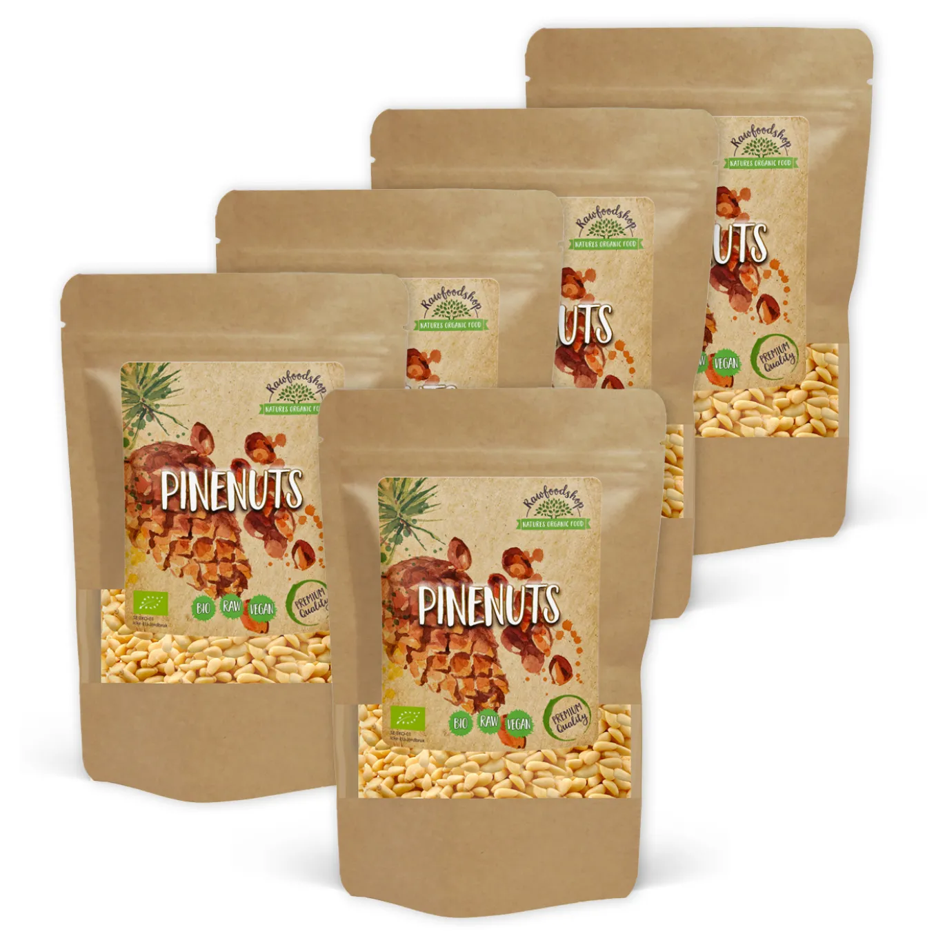 Pinjenötter EKO 250g x 5 paket
