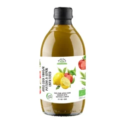 Äppelcidervinäger Matcha & Citron Ofiltrerad RAW EKO 500 ml