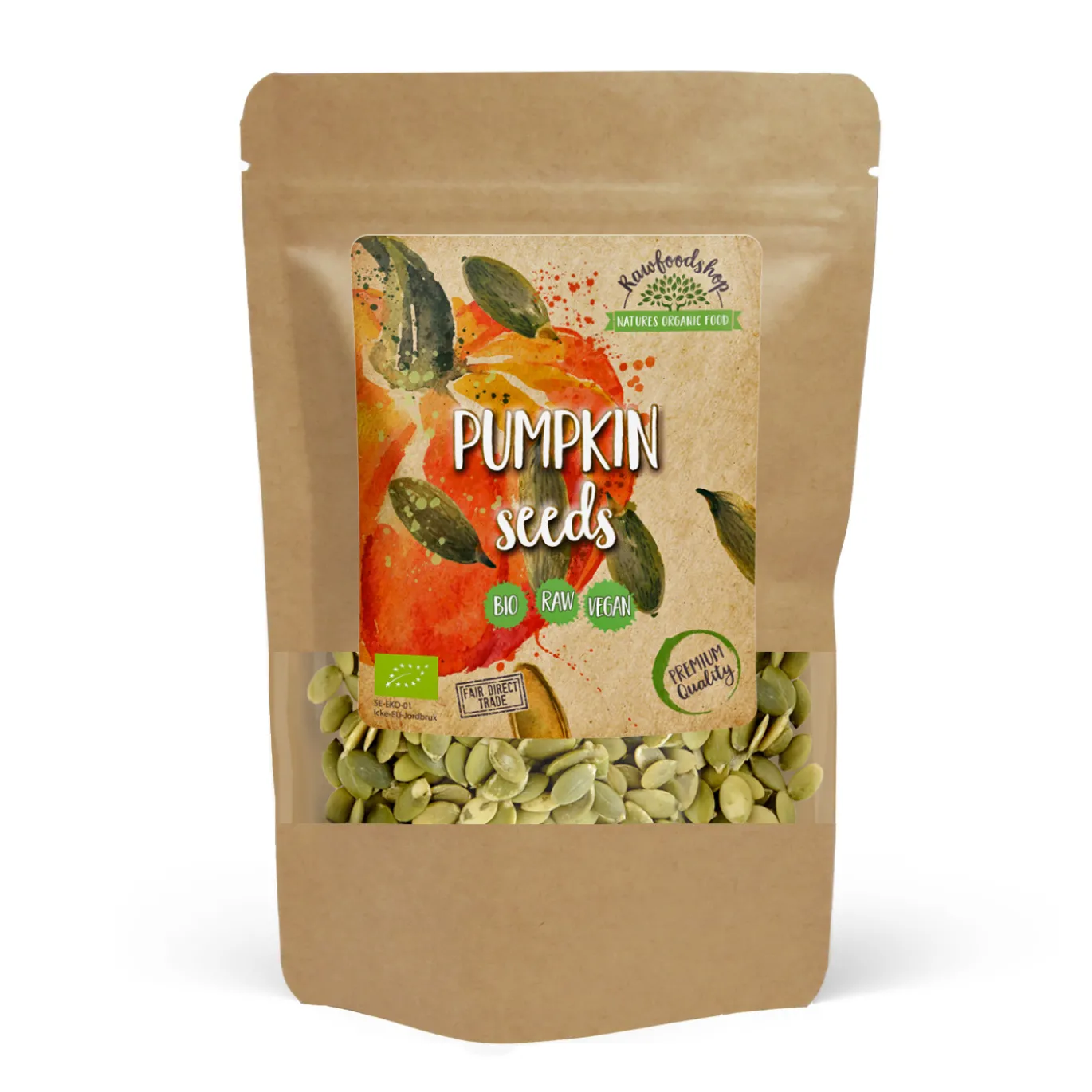Pumpakärnor EKO 500g