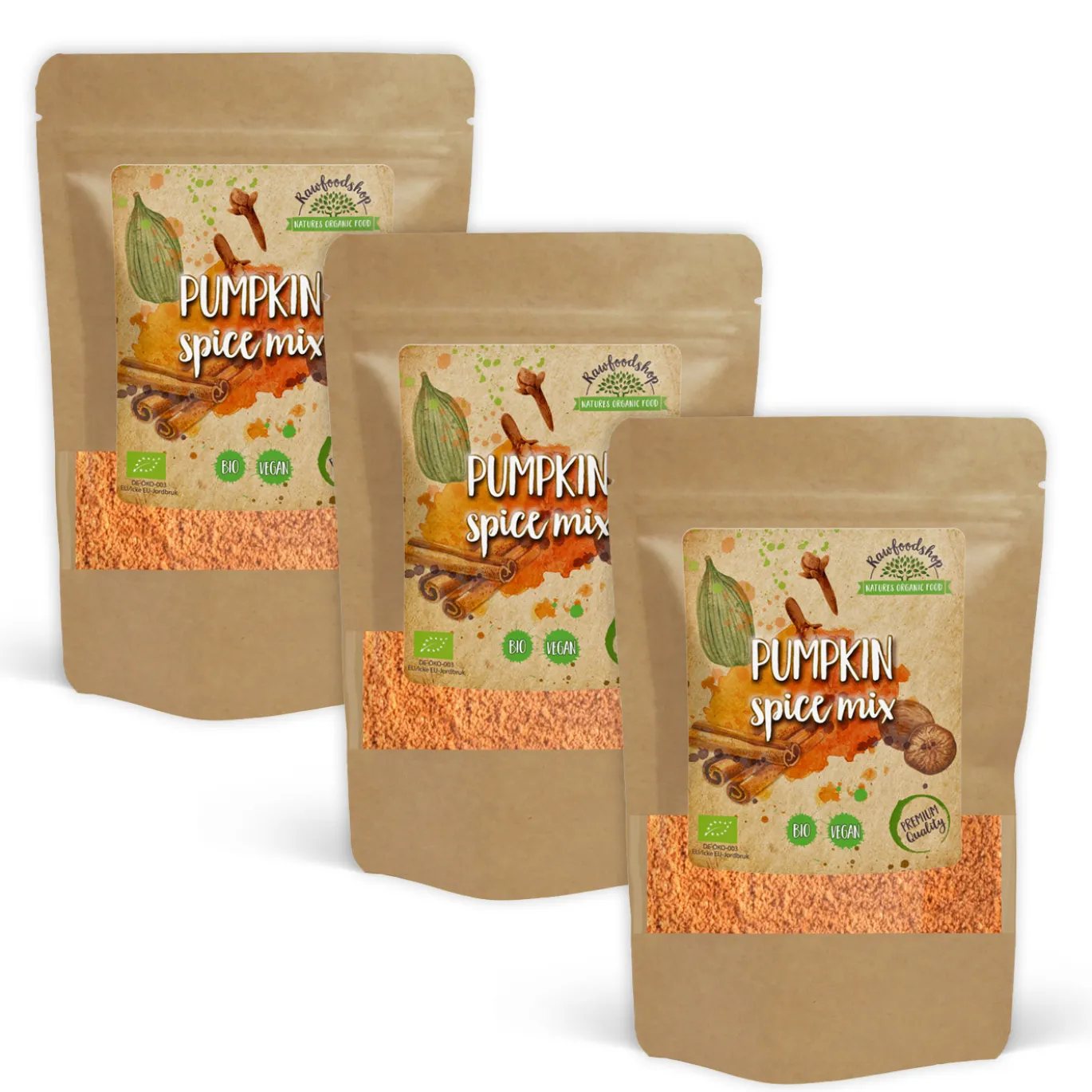 Pumpkin Spice Mix EKO 100g x 3 paket