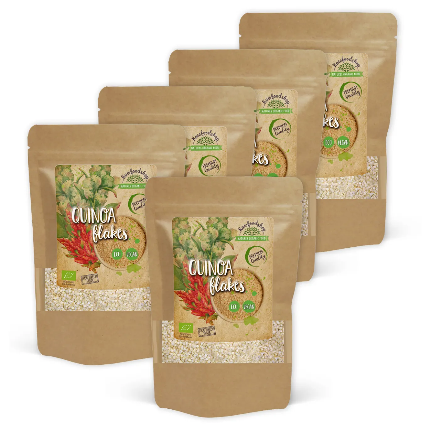 Quinoaflakes EKO 500g x 5 paket