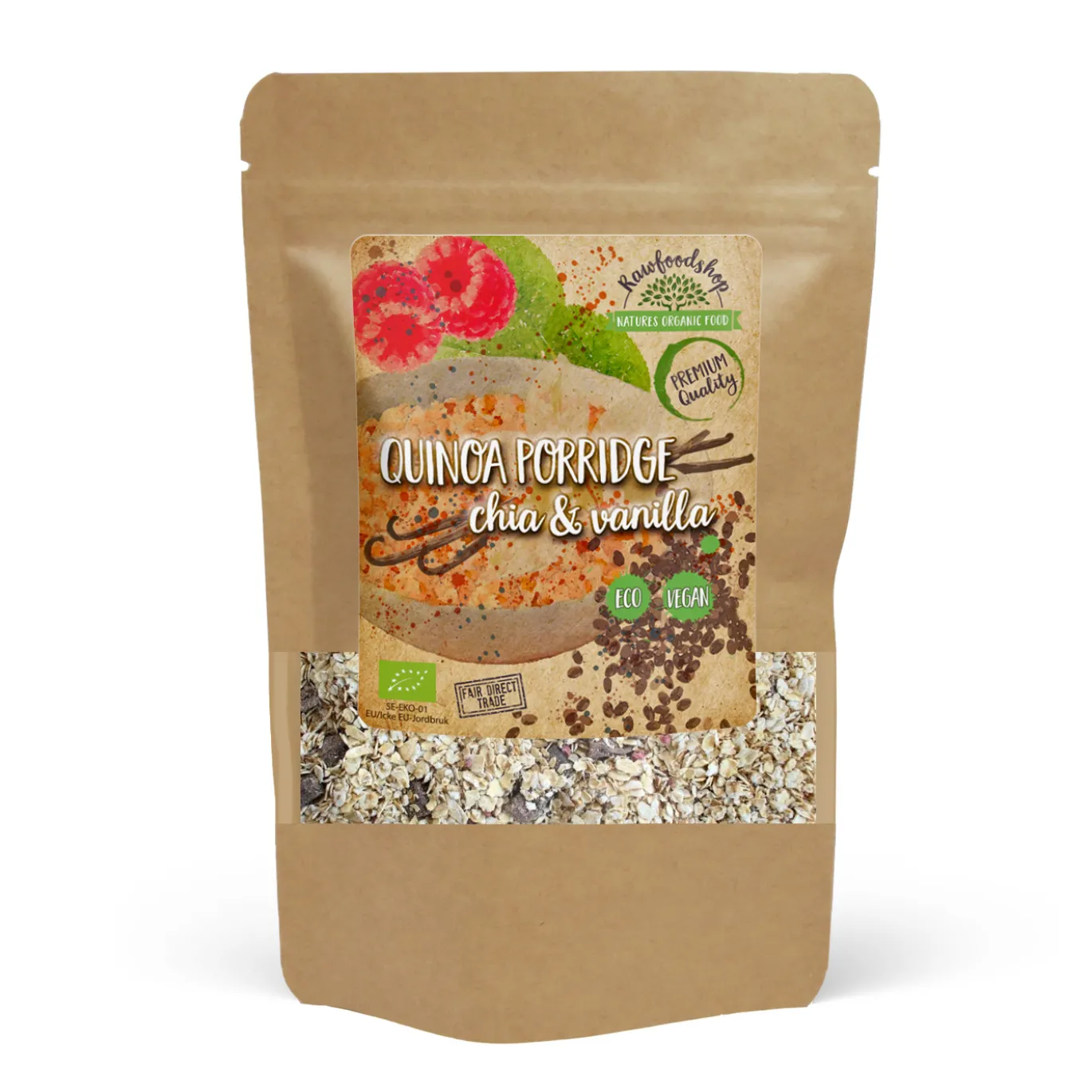 Quinoagröt Chia & Vanilj EKO 400g