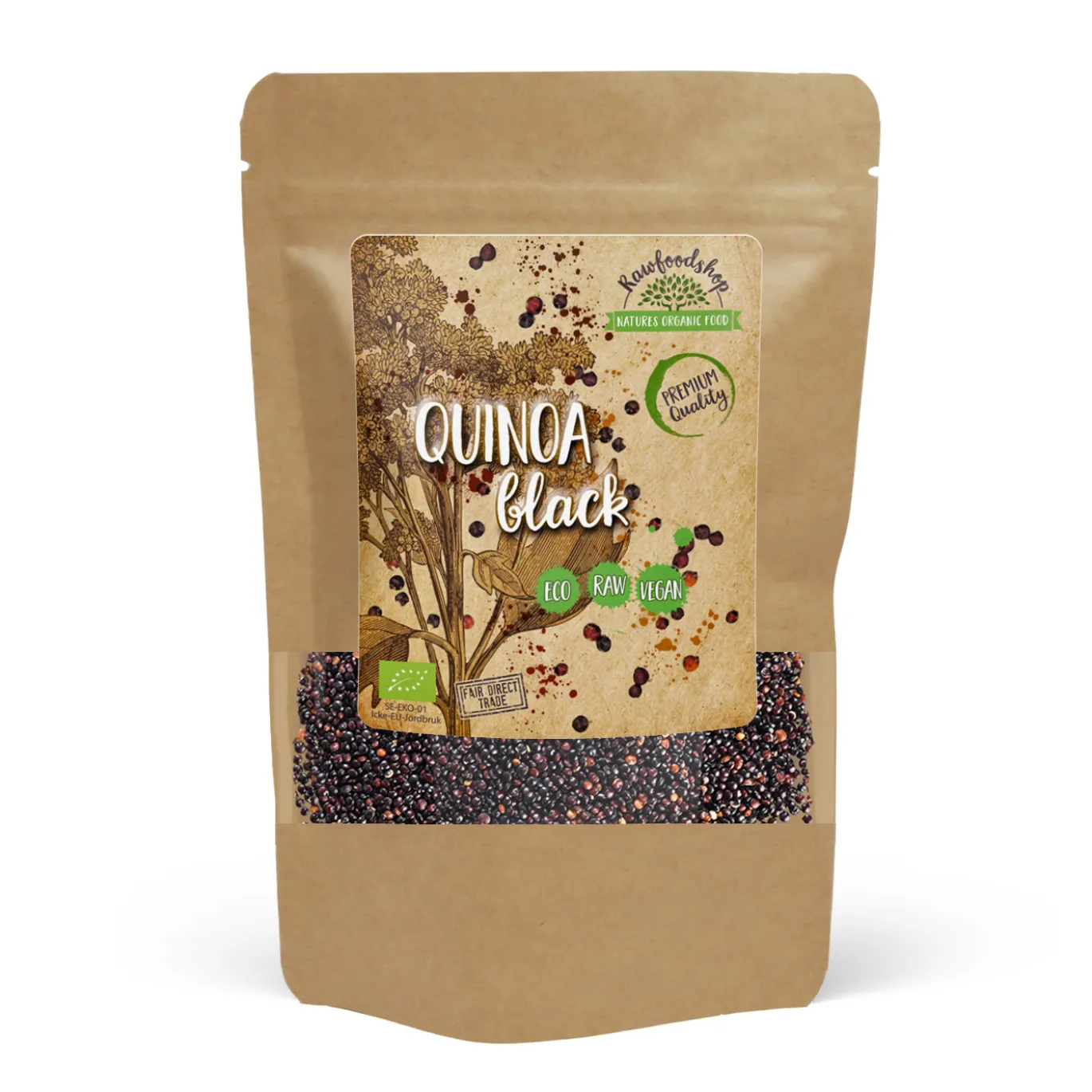 Quinoa Svart EKO 500g