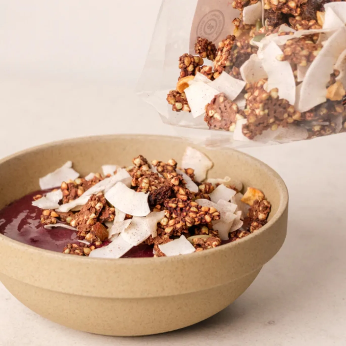 Raw Bovetegranola Kakao & Kokos EKO 375g