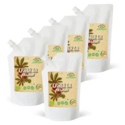 Ricinolja kallpressad EKO 1000ml x 5 paket