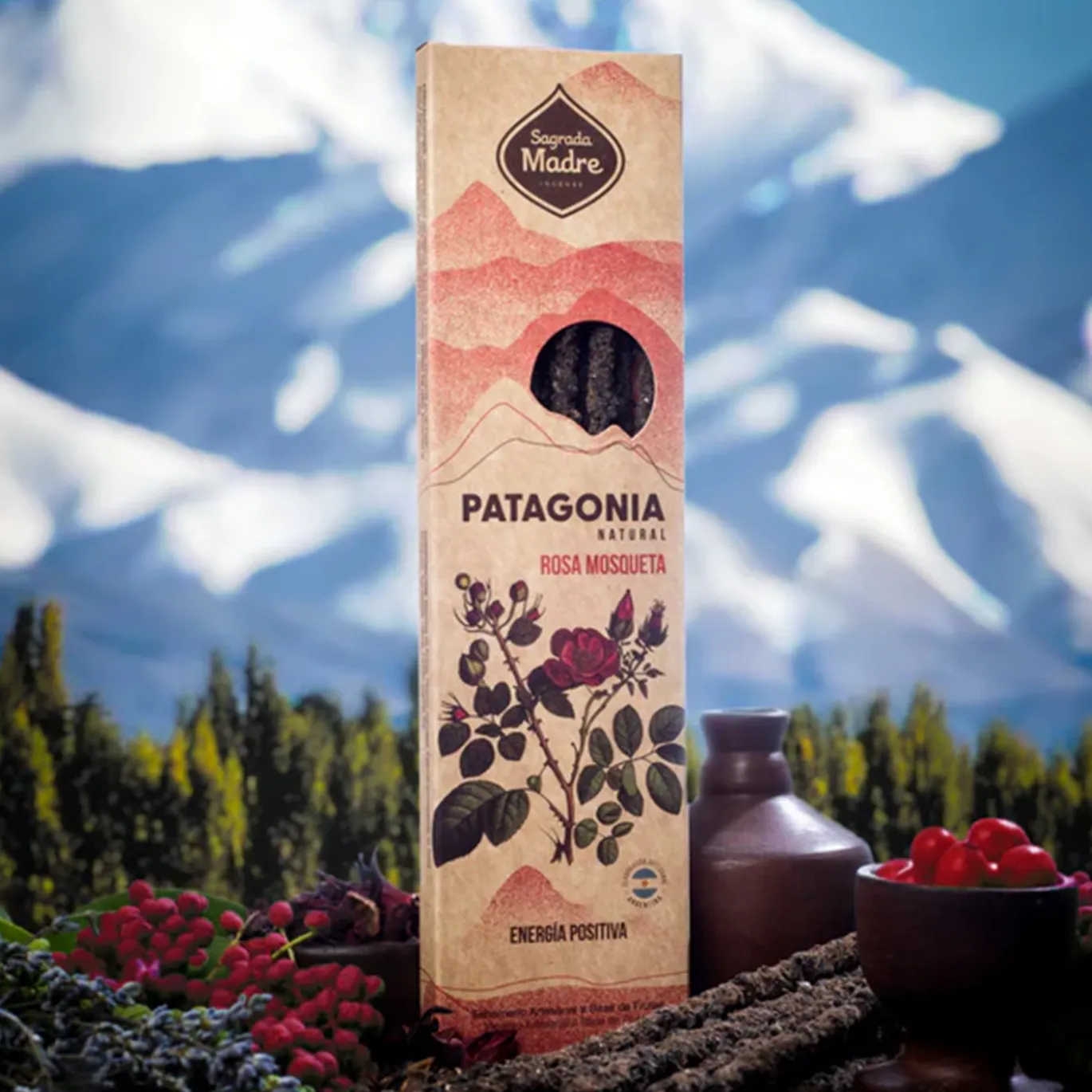 Rökelse Patagonia Nyponros 6st