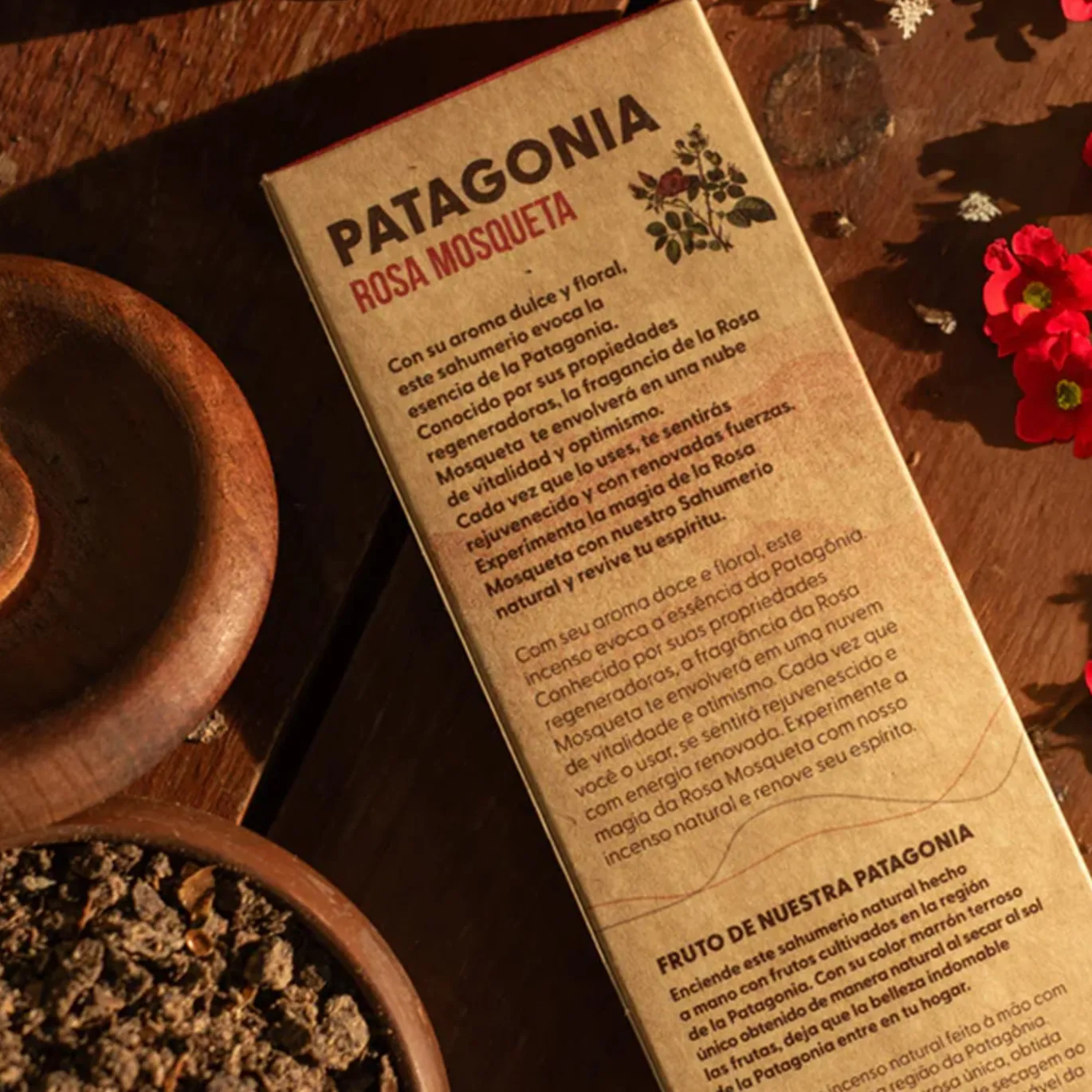 Rökelse Patagonia Nyponros 6st