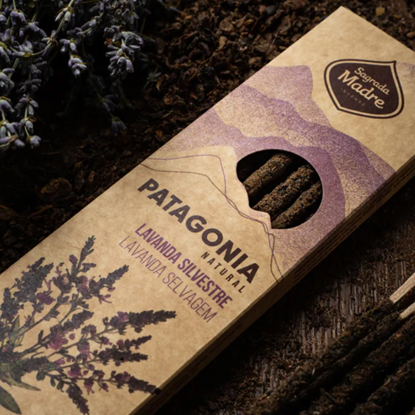 Rökelse Patagonia Vild Lavendel 6st
