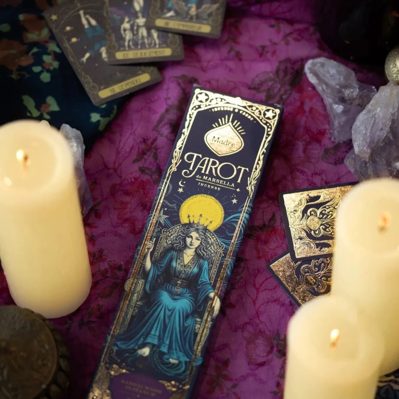 Rökelse Tarot Sandelträ & Frankincense 6st